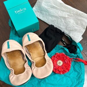 Tieks ballerina pink size 8